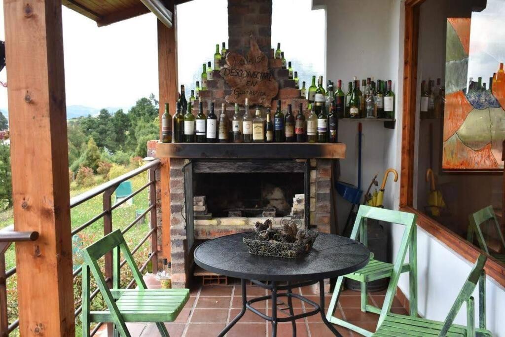 Hotel Mirador Valeisa Guatavita Zewnętrze zdjęcie